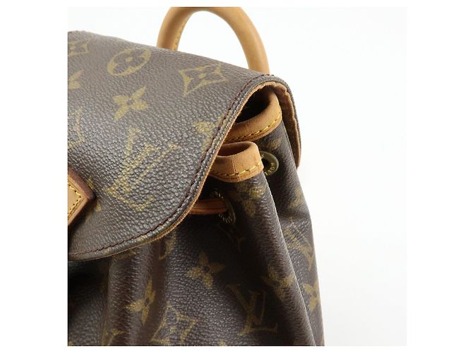 Zaino Louis Vuitton Monogram Mini Montsouris Brown M51137 - vista 13
