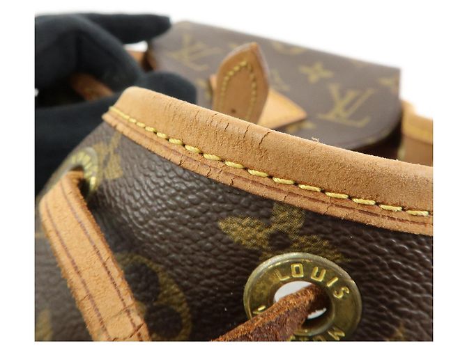 Zaino Louis Vuitton Monogram Mini Montsouris Brown M51137 - vista 19