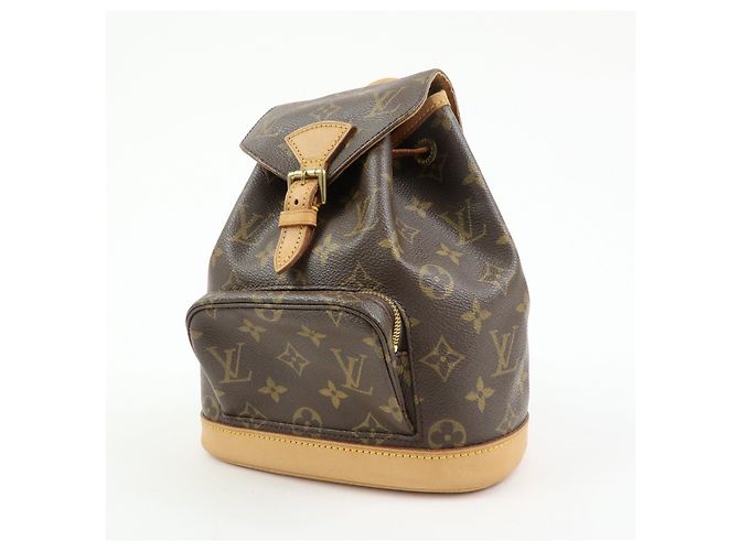 Zaino Louis Vuitton Monogram Mini Montsouris Brown M51137 - vista 3