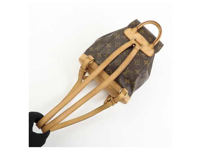 Zaino Louis Vuitton Monogram Mini Montsouris Brown M51137 - vista 6