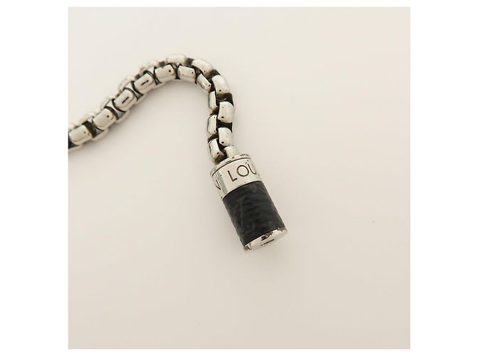 Bracciale a catena in metallo Louis Vuitton Monogram Eclips Silver M62592 - vista 8