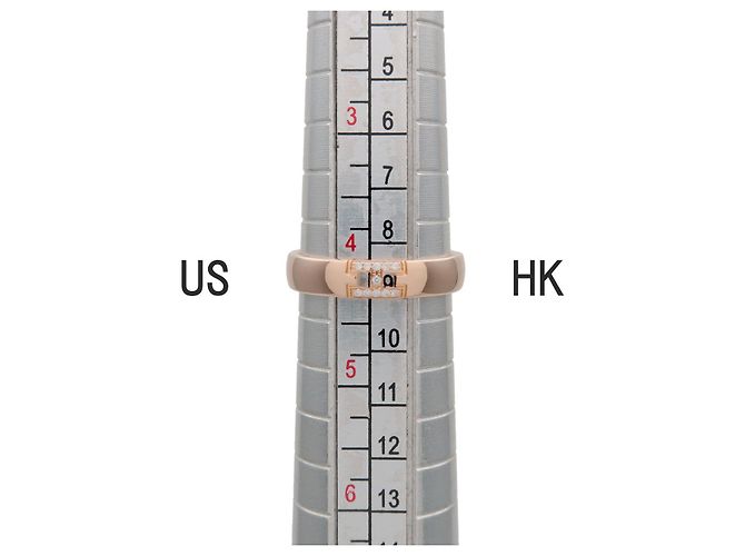 Hermès HERMES Ever Hercules 11P Diamantring K18 750PG #47 US4 EU47 HK8 - Ansicht 7