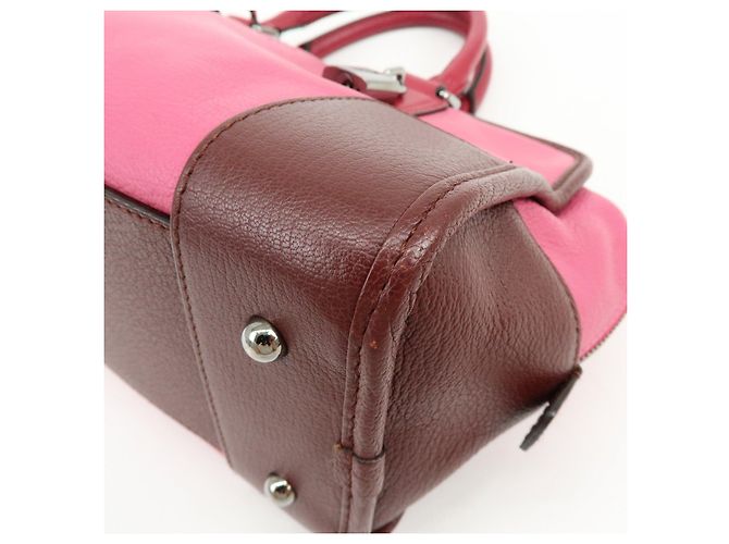 Borsa a mano LOEWE Anagram Leather Amazona 28 Borsa Boston Rosa - vista 11