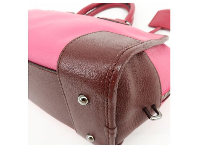 Borsa a mano LOEWE Anagram Leather Amazona 28 Borsa Boston Rosa - vista 13