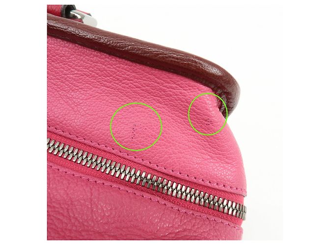 Borsa a mano LOEWE Anagram Leather Amazona 28 Borsa Boston Rosa - vista 20