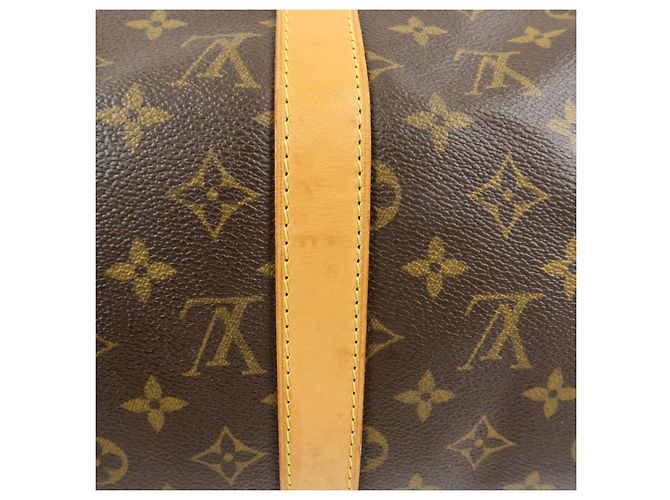 Louis Vuitton Monogram Keep All Bandouliere 50 Borsa Boston M41416 - vista 17