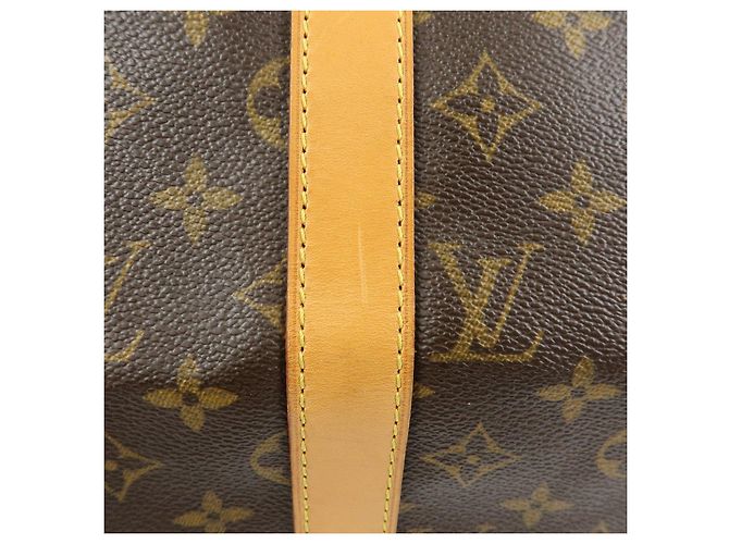 Louis Vuitton Monogram Keep All Bandouliere 50 Borsa Boston M41416 - vista 18
