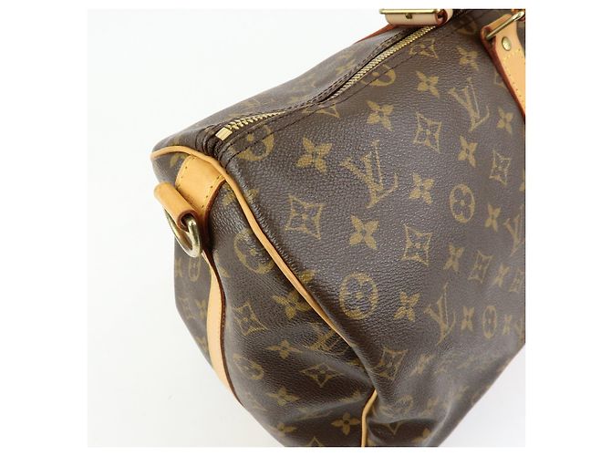 Louis Vuitton Monogram Keep All Bandouliere 50 Borsa Boston M41416 - vista 19