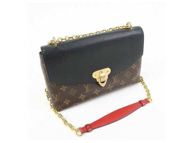 Borsa a tracolla con catena Louis Vuitton Monogram Saint Placide M43714 - vista 4