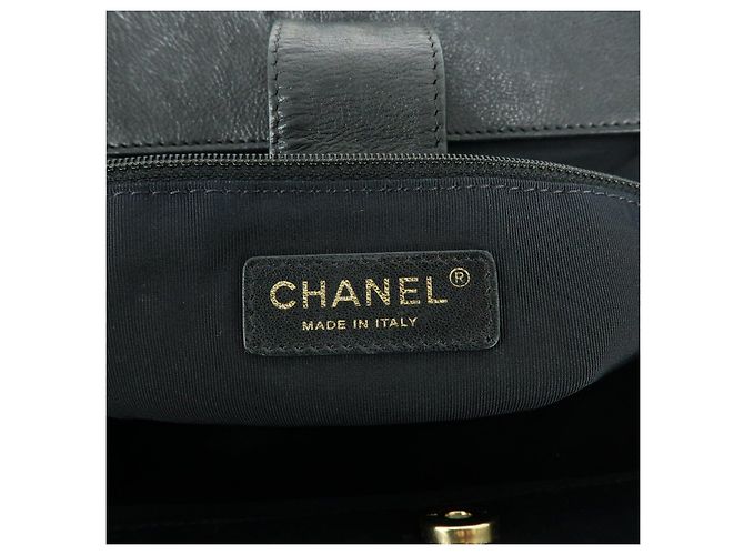 Borsa a spalla con catena CHANEL COCO Mark Chain Me in pelle di vitello Nero - vista 11