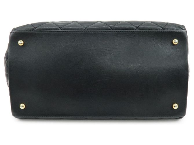 Borsa a spalla con catena CHANEL COCO Mark Chain Me in pelle di vitello Nero - vista 3