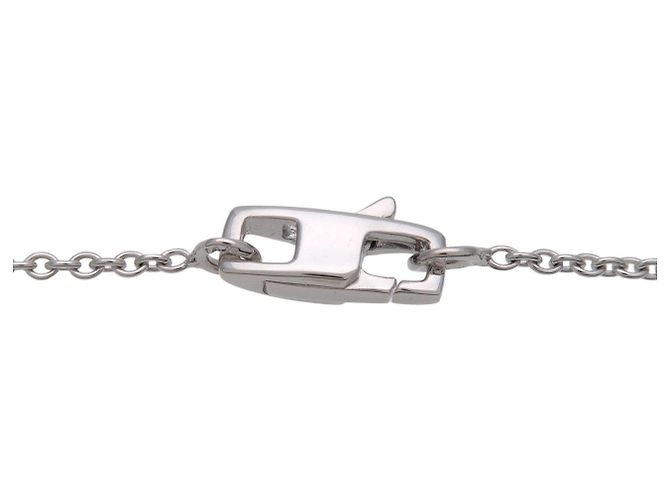 Louis Vuitton Collana con Diamanti Pendente Craquant PM K18 750WG - vista 4