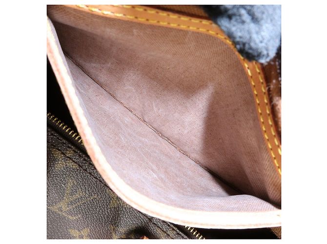 Louis Vuitton Monogram Speedy 40 Borsa a Mano Borsa Boston Marrone M41522 - vista 21