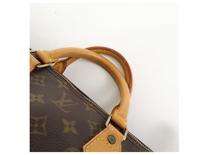 Louis Vuitton Monogram Speedy 40 Borsa a Mano Borsa Boston Marrone M41522 - vista 6
