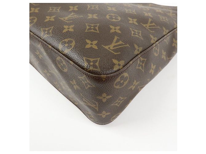Borsa a spalla Louis Vuitton Monogram Looping GM Marrone M51145 - vista 11