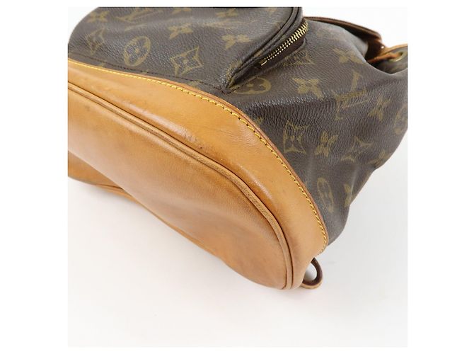 Zaino Louis Vuitton Monogram Montsouris MM Brown M51136 - vista 12