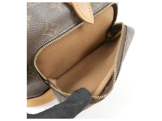 Zaino Louis Vuitton Monogram Montsouris MM Brown M51136 - vista 17