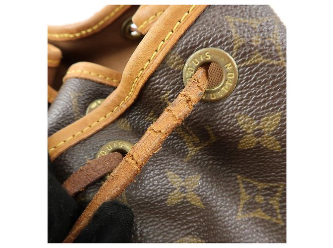 Zaino Louis Vuitton Monogram Montsouris MM Brown M51136 - vista 18