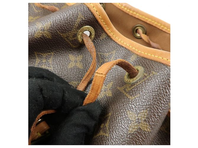 Zaino Louis Vuitton Monogram Montsouris MM Brown M51136 - vista 19