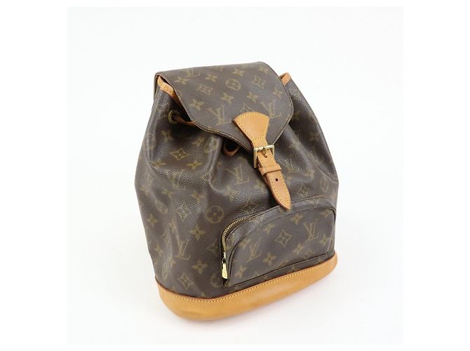 Zaino Louis Vuitton Monogram Montsouris MM Brown M51136 - vista 4