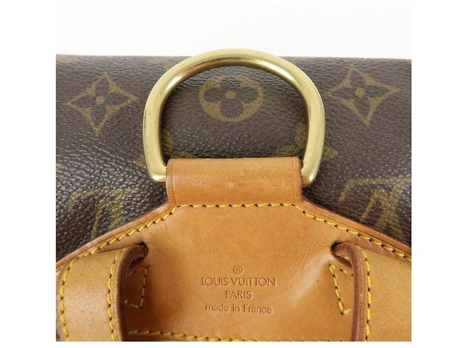 Zaino Louis Vuitton Monogram Montsouris MM Brown M51136 - vista 7