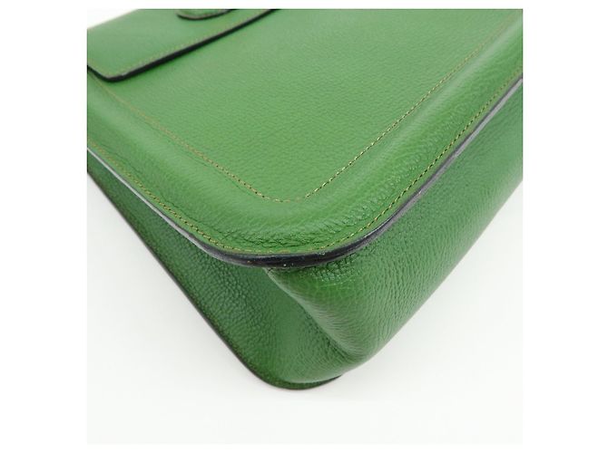 DELVAUX Borsa a spalla e borsa a mano Louise in pelle Verde - vista 12