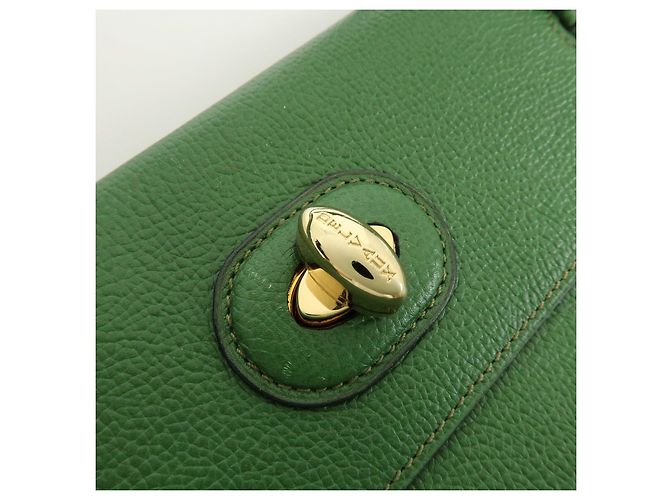 DELVAUX Borsa a spalla e borsa a mano Louise in pelle Verde - vista 16