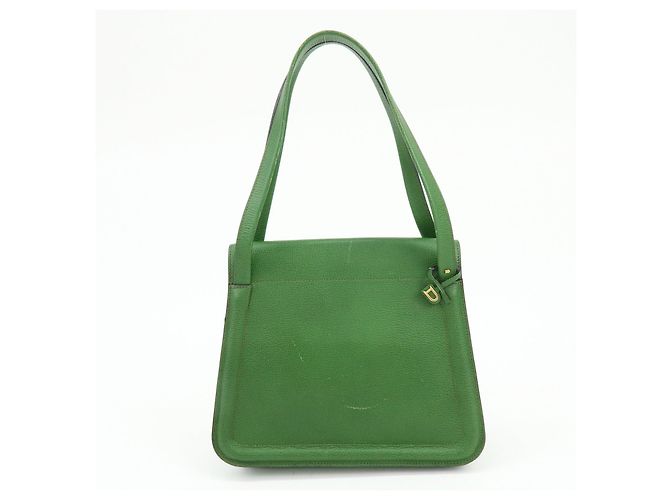 DELVAUX Borsa a spalla e borsa a mano Louise in pelle Verde - vista 2
