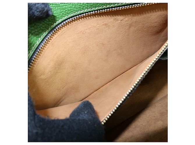 DELVAUX Borsa a spalla e borsa a mano Louise in pelle Verde - vista 21
