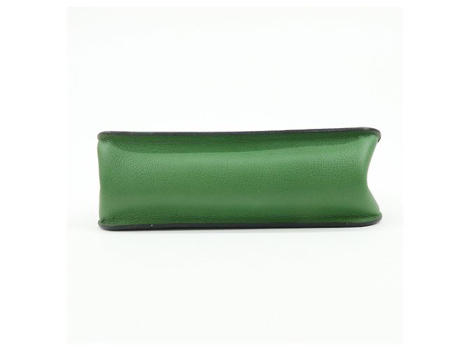 DELVAUX Borsa a spalla e borsa a mano Louise in pelle Verde - vista 5
