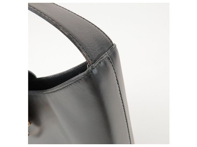 Salvatore Ferragamo Borsa a tracolla e borsa a mano Ferragamo Gancini in pelle di vitello Black - vista 16