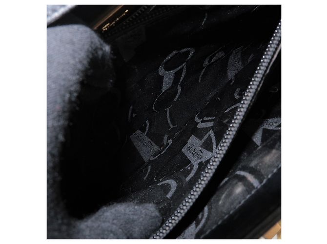 Salvatore Ferragamo Borsa a tracolla e borsa a mano Ferragamo Gancini in pelle di vitello Black - vista 23