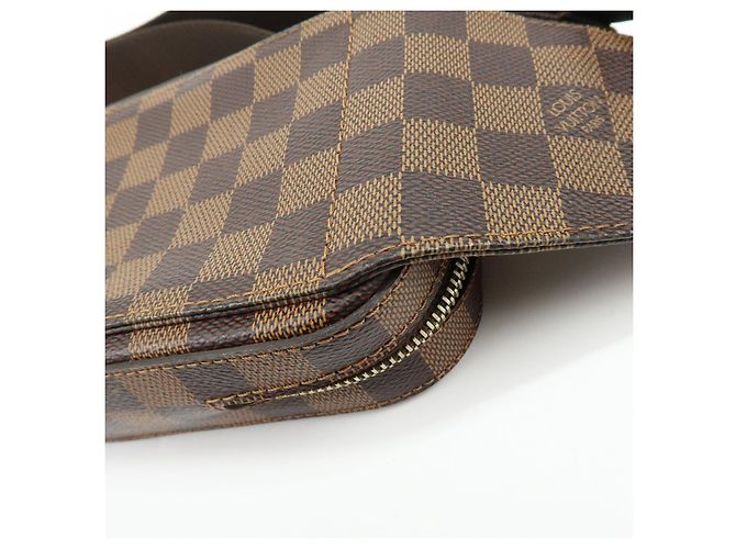 Borsa a tracolla e borsa vita Louis Vuitton Damier Ebene Geronimos N51994 - vista 13