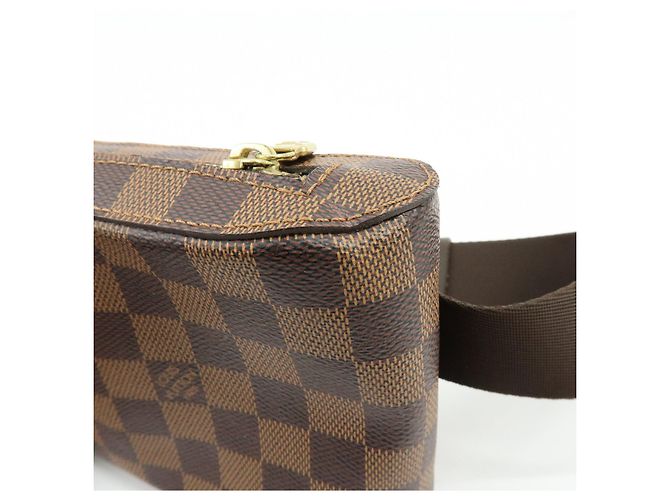 Borsa a tracolla e borsa vita Louis Vuitton Damier Ebene Geronimos N51994 - vista 14