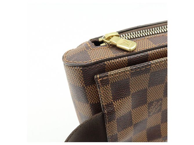 Borsa a tracolla e borsa vita Louis Vuitton Damier Ebene Geronimos N51994 - vista 17
