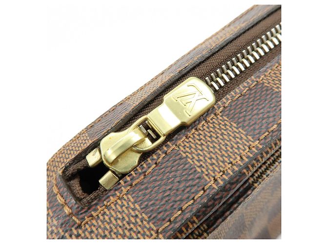 Borsa a tracolla e borsa vita Louis Vuitton Damier Ebene Geronimos N51994 - vista 19