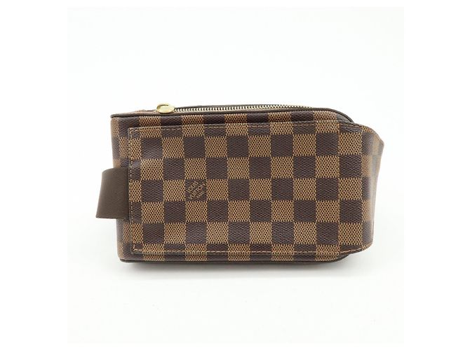 Borsa a tracolla e borsa vita Louis Vuitton Damier Ebene Geronimos N51994 - vista 2
