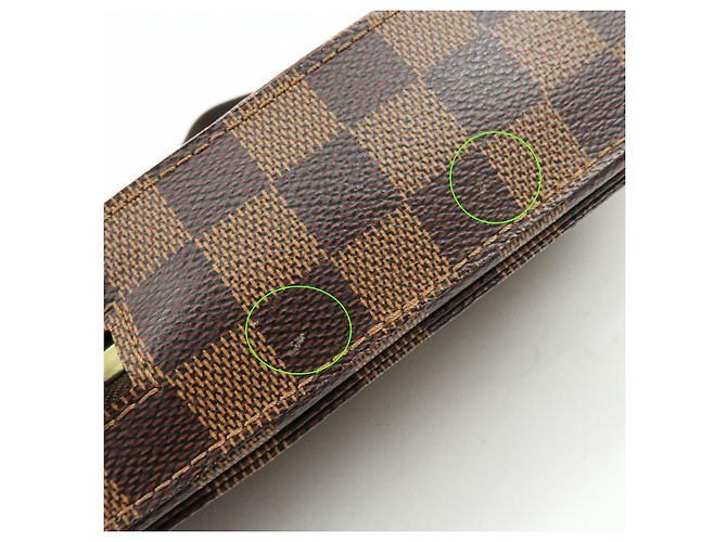 Borsa a tracolla e borsa vita Louis Vuitton Damier Ebene Geronimos N51994 - vista 6