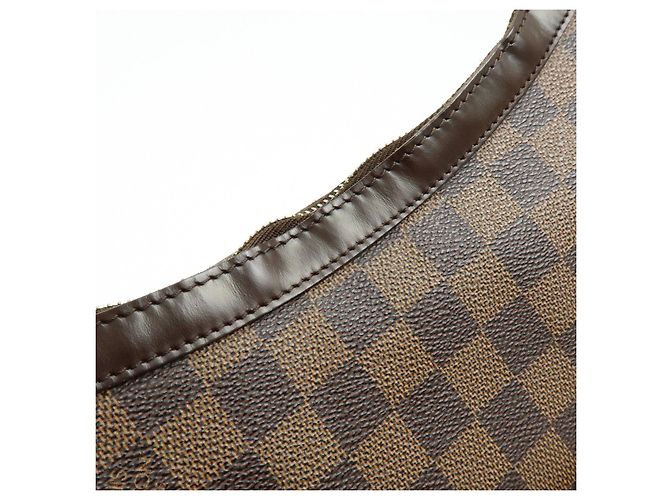 Borsa a tracolla Louis Vuitton Damier Highbury Canvas Brown N51200 - vista 16