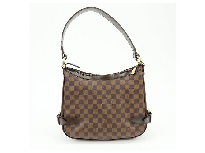 Borsa a tracolla Louis Vuitton Damier Highbury Canvas Brown N51200 - vista 2