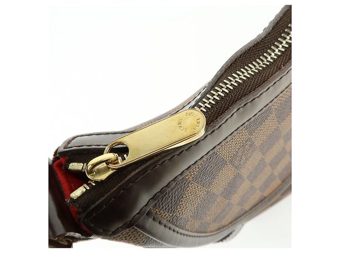 Borsa a tracolla Louis Vuitton Damier Highbury Canvas Brown N51200 - vista 20