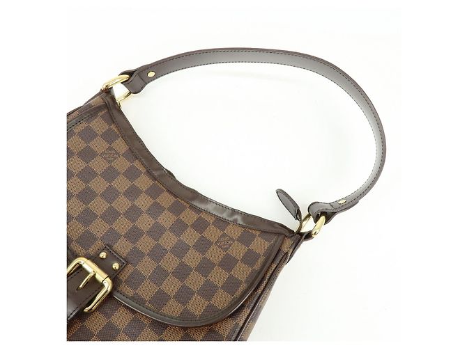 Borsa a tracolla Louis Vuitton Damier Highbury Canvas Brown N51200 - vista 6