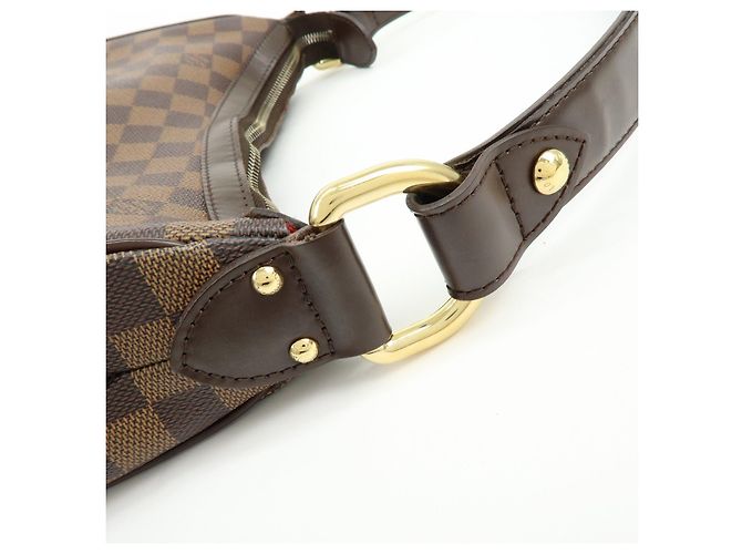 Borsa a tracolla Louis Vuitton Damier Highbury Canvas Brown N51200 - vista 8