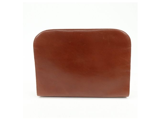Salvatore Ferragamo Borsa a spalla con catena Ferragamo Gancini in pelle di vitello Marrone - vista 2