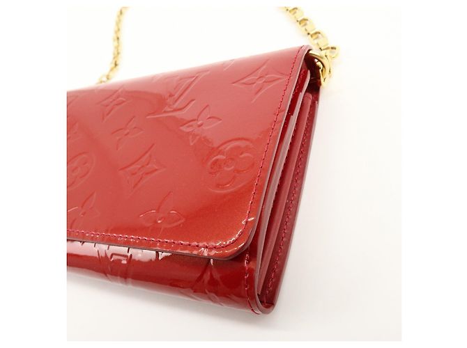 Louis Vuitton Monogram Vernis Portefeuille Sarah Chain Bag M90206 - vista 10