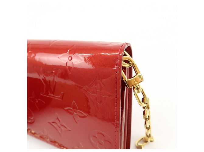 Louis Vuitton Monogram Vernis Portefeuille Sarah Chain Bag M90206 - vista 13