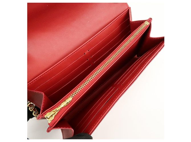 Louis Vuitton Monogram Vernis Portefeuille Sarah Chain Bag M90206 - vista 20
