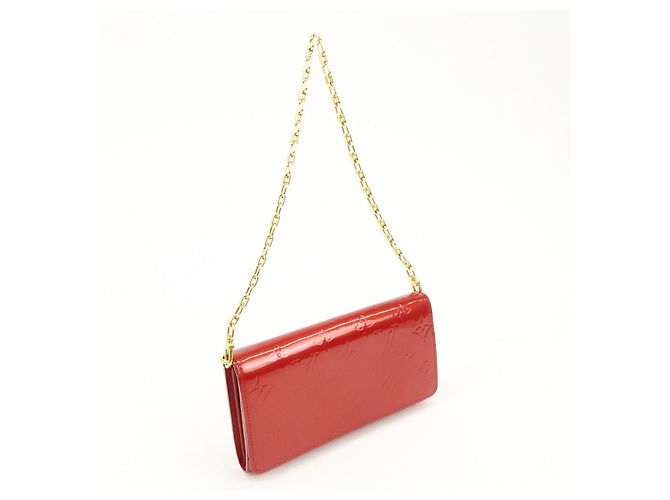 Louis Vuitton Monogram Vernis Portefeuille Sarah Chain Bag M90206 - vista 4