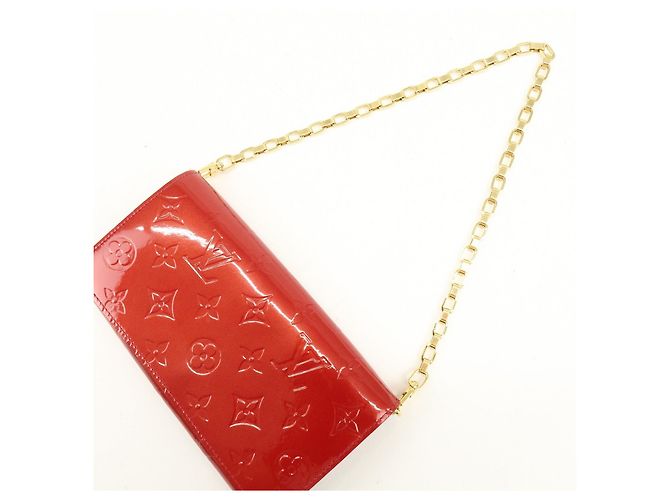 Louis Vuitton Monogram Vernis Portefeuille Sarah Chain Bag M90206 - vista 6