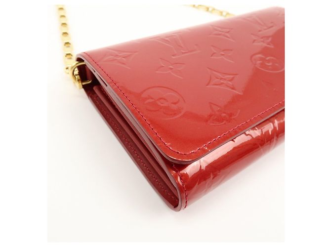 Louis Vuitton Monogram Vernis Portefeuille Sarah Chain Bag M90206 - vista 9